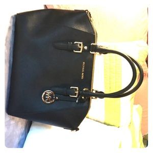 Michael Kors Ciara Large Saffiano Leather Satchel